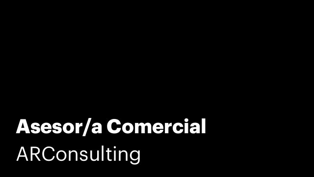 Asesor/a Comercial