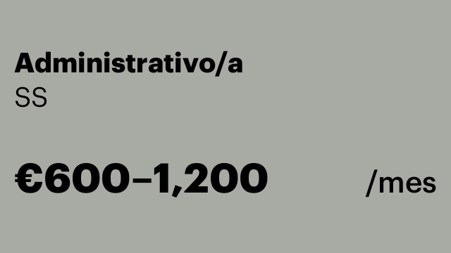 Administrativo/a