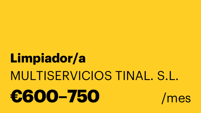 Limpiador/a