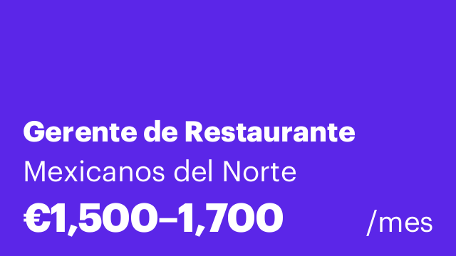 Gerente de Restaurante