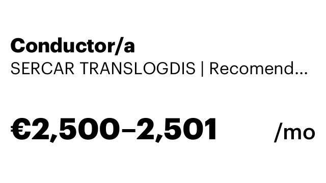Conductor/a