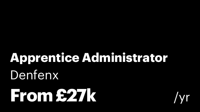 Apprentice Administrator