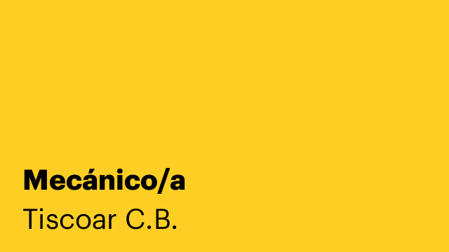 Mecánico/a