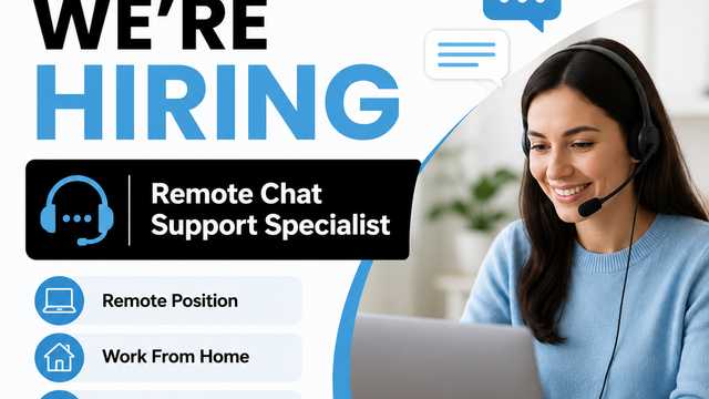 Remote Chat Support Specialist