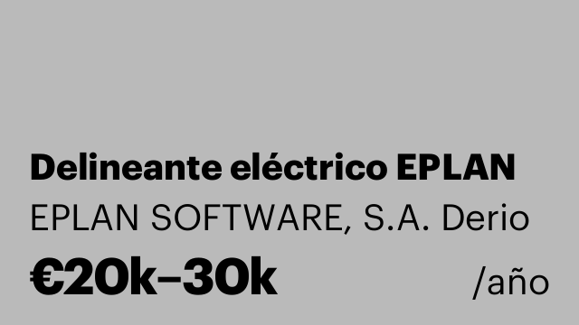 Delineante eléctrico EPLAN