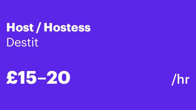 Host / Hostess