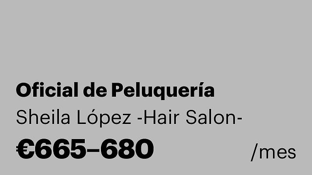 Oficial de Peluquería
