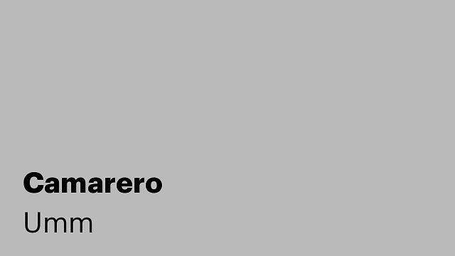 Camarero