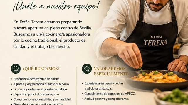 Cocinero/a y Ayudante/a de Cocina