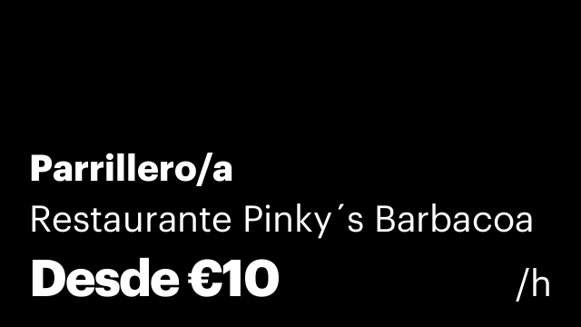 Parrillero/a