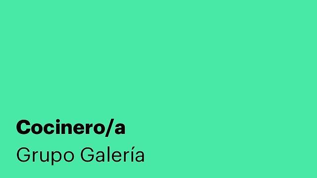 Cocinero/a