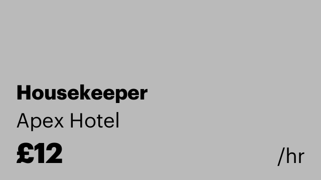 Housekeeper