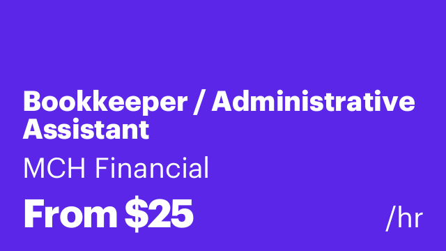 Bookkeeper / Administrative Assistant