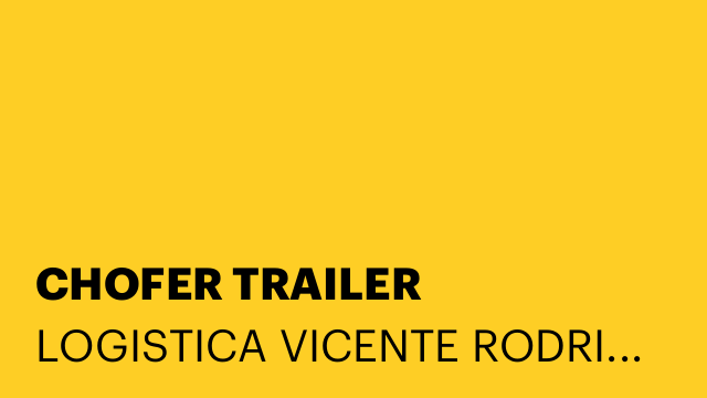 CHOFER TRAILER
