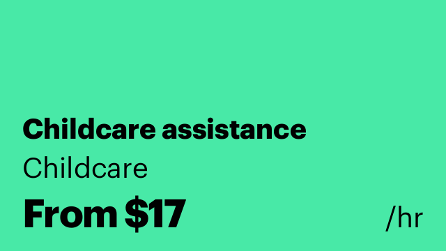 Childcare assistance