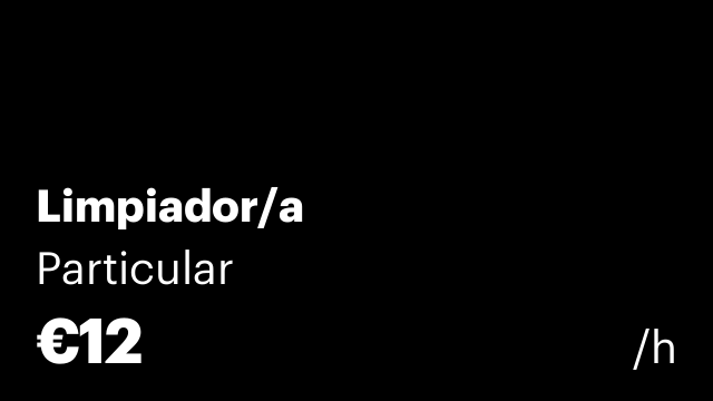 Limpiador/a
