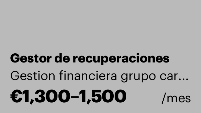 Gestor de recuperaciones