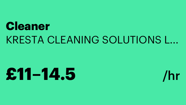 Cleaner
