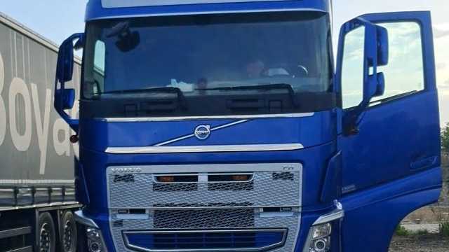 Conductor de trailer lona