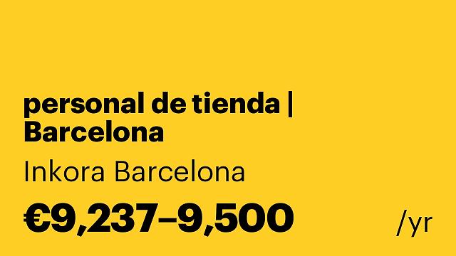 personal de tienda | Barcelona