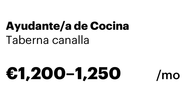 Ayudante/a de Cocina