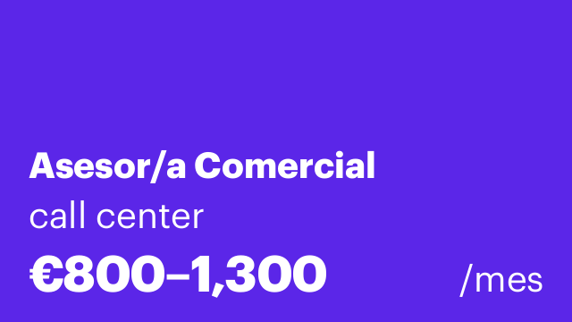 Asesor/a Comercial