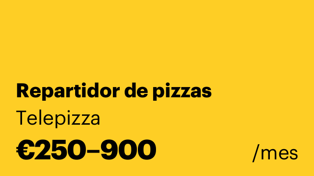 Repartidor de pizzas