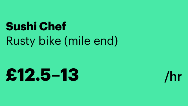 Sushi Chef