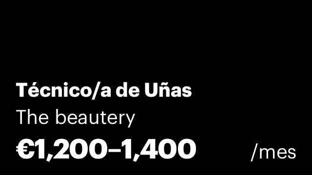 Técnico/a de Uñas
