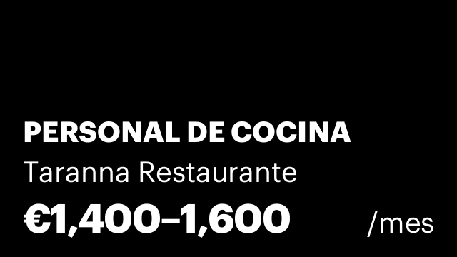 PERSONAL DE COCINA