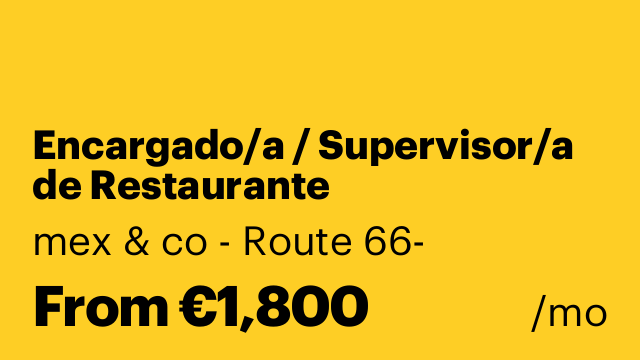 Encargado/a / Supervisor/a de Restaurante