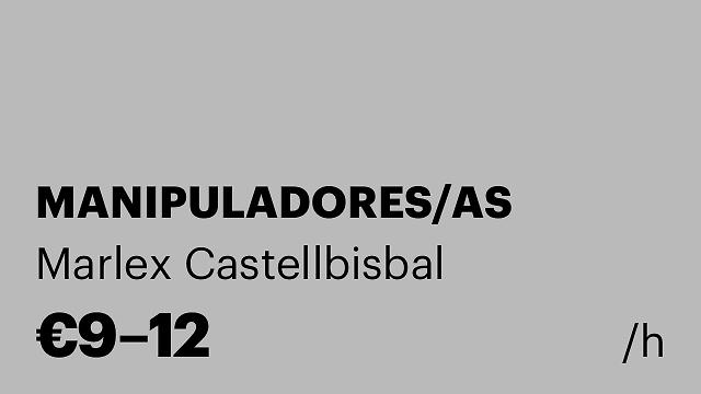 MANIPULADORES/AS