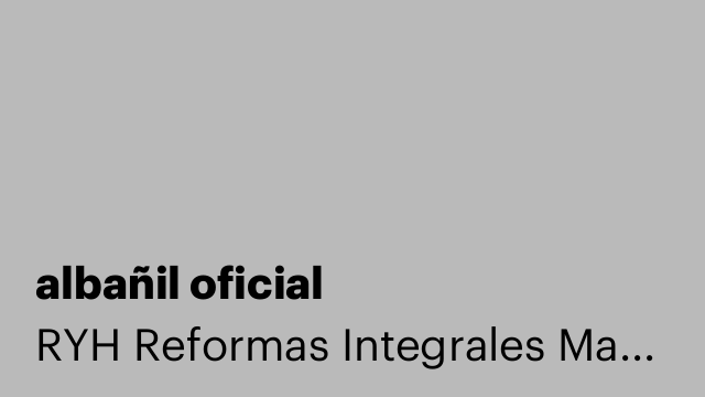 albañil oficial