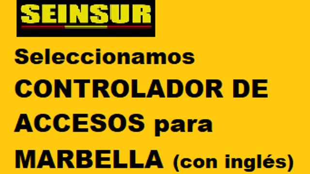 Controlador/a de Accesos