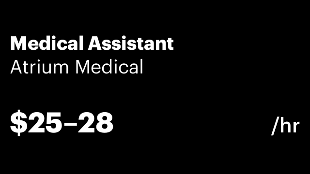 Medical Assistant