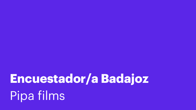 Encuestador/a Badajoz