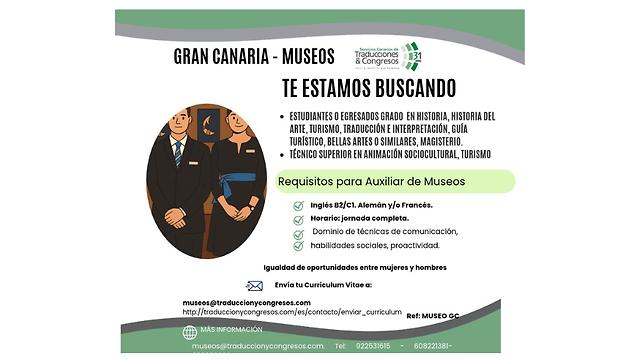Auxiliar de Museos