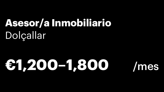 Asesor/a Inmobiliario
