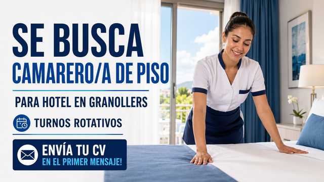 Camarero/a de Pisos