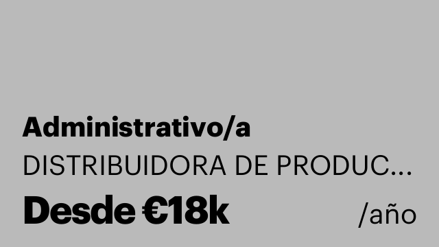 Administrativo/a