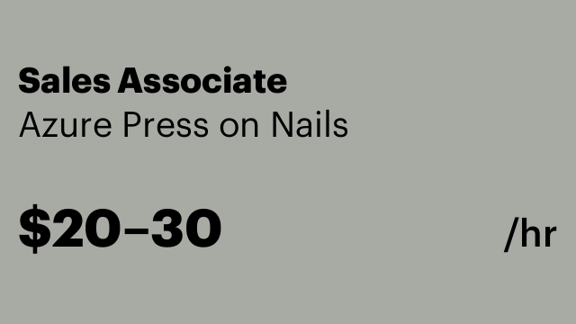 Sales Associate