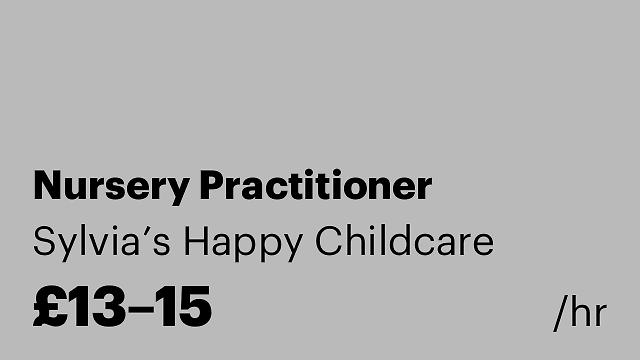 Nursery Practitioner