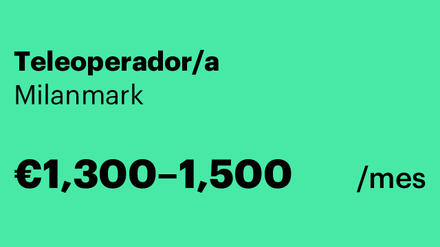 Teleoperador/a