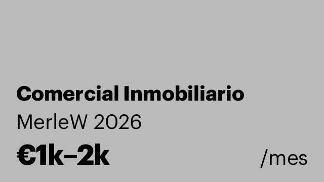 Comercial Inmobiliario