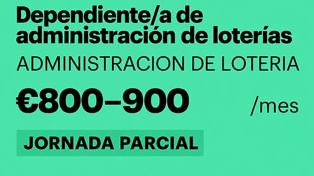 Dependiente/a de administración de loterías