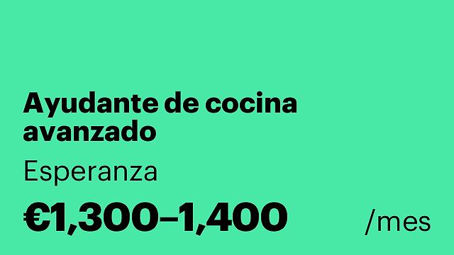 Ayudante de cocina avanzado