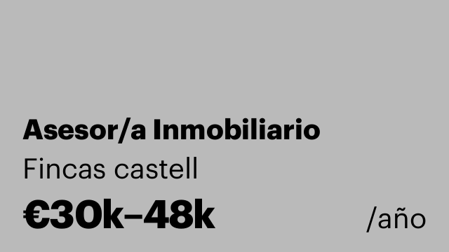 Asesor/a Inmobiliario