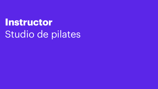 Instructor