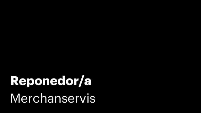 Reponedor/a