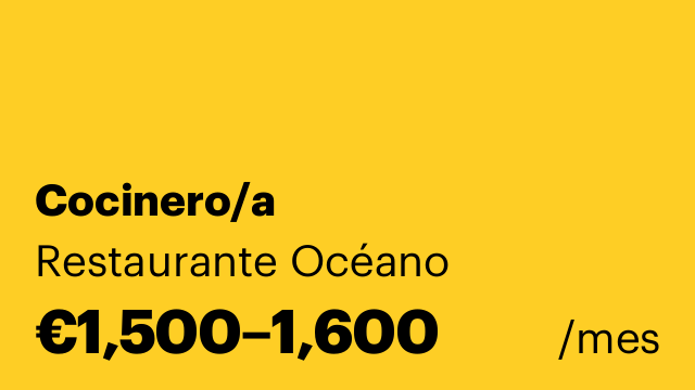 Cocinero/a